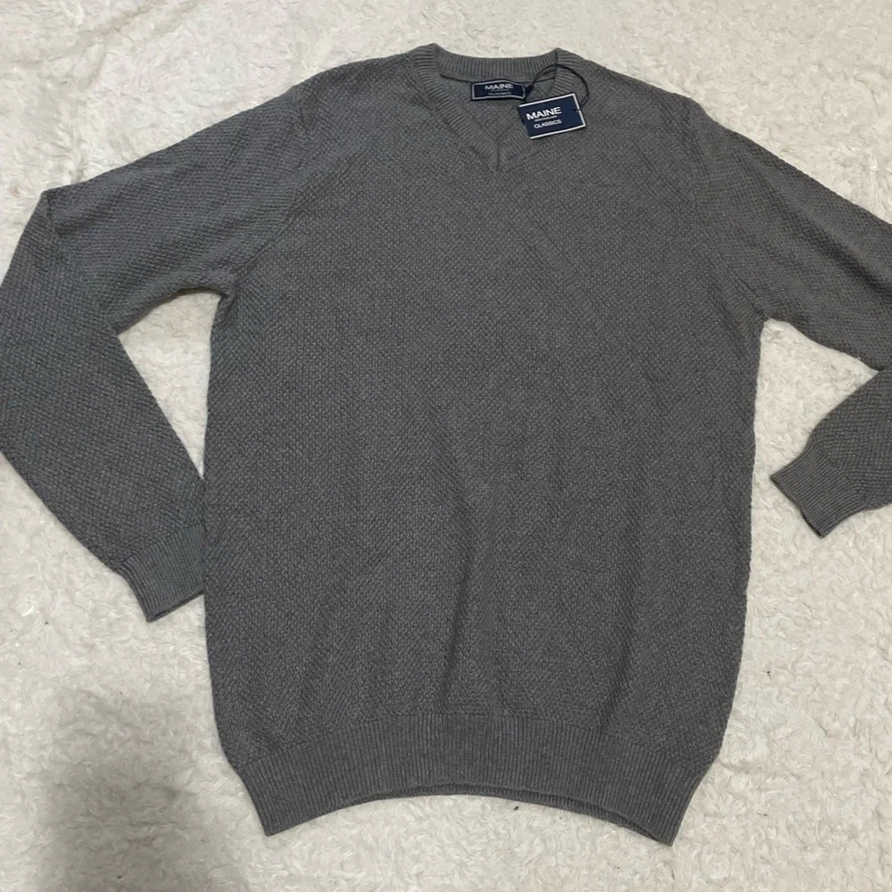 Maine classics Gray Men's Sweater